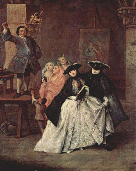 Pietro Longhi The Charlatan, china oil painting image